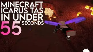 Minecraft Icarus on the 1.17 SSG Seed [TAS]