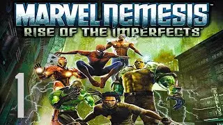 Marvel Nemesis: Rise of the Imperfects - Gameplay Walkthrough - Part 1 - RIP CAPTAIN AMERICA!