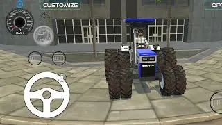 Modified Mahindra Tractor😈 Games Indian Tractor Game(Gadi Wala Game) Tractor Game Android Game#2025 