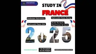 Why Study in France in 2025 Intake? | Admission Open Public University in France 2025 | Scholarships