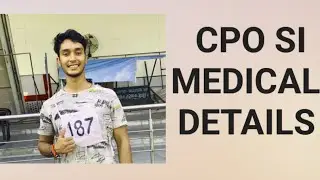 SSC CPO MEDICAL DETAILS #ssc #cpo #medical #2024 #gorakhpur 