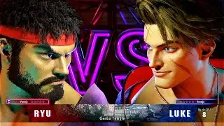 RYU VS LUKE - STREET FIGHTER 6