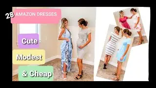 Amazon CUTE Summer Dress Try on Haul !!!