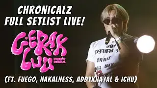 ChronicalZ (Susah Reply, Tok Yo, Privacy, Losing Sleep, Ye Okkkk) Live @ Gerak Luu Fest 2024