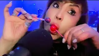 ASMR - Lollypop, chupetín, paleta 🍭 Sonidos relajantes para dormir ( No talking ) #asmr #asmrsounds 
