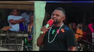 Mighty Jordan live performance  in honor of late Chief Sunday Frank  (1)