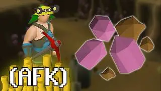 Mining Amethyst for 10 HOURS to Make Money AFK in OSRS