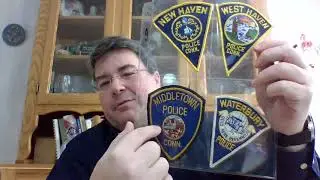 Police Patch Collection (C-F)