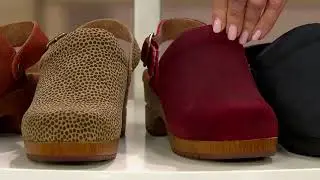 White Mountain Backstrap Heeled Clogs - Being on QVC