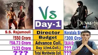 Devara box office collection day 1 / RRR Vs Devara box office collection / N. T. Rama Rao Jr