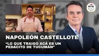 La entrevista completa a Napole&oacute;n Castellote, cocinero tucumano, en Volviendo a casa