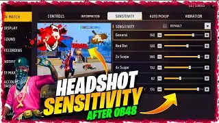 Best Sensitivity Setting For Headshot | Headshot Sensitivity Setting | Free Fire New Setting