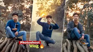 Random Outdoor Photoshoot Vlog - David Editor | Poses for Photoshoot | how to pose | photoshoot pose