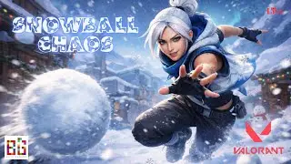 ❄️ VALORANT Snowball Fight LIVE 🔥 Winter Mode Fun | AOE & Rocket League Later