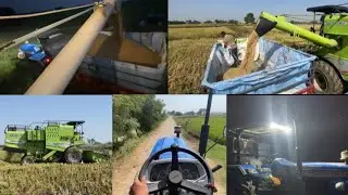 Season start 🌾| New Troctor 750 🚜| Machine khubb gaii mitti chh 😅| PREET BHANGU | 