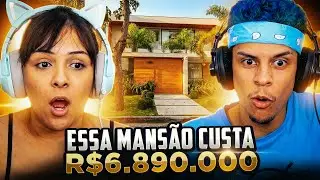 MANS&Atilde;O que custa R$ 6.890.000,00 😱 | [Casal Jounin React] 🔥