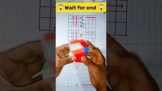 Rubik's cube solve 2 moves।।#shorts #viral #tranding #rubikscube