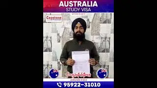 Australia Study Visa || Capstone Migration || Jalandhar