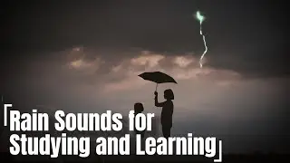 Rain Sounds for Studying and Learning | Background Music for Focus - Channel Tempatbagi