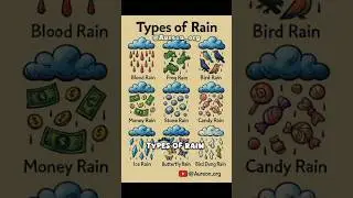 🥶 Types Of Rain 🔥 part 2 #shorts