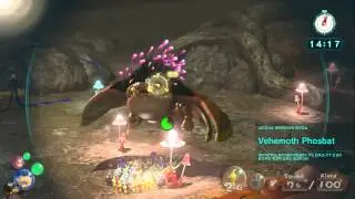 Pikmin 3 - Vehemoth Phosbat - 1:10 Platinum (P-World Record)