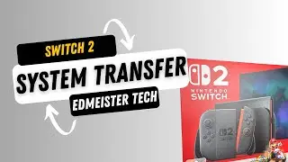 Nintendo Switch 2 System Transfer Made EASY (No Data Lost on Switch1!)