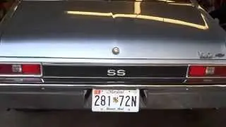 72 Nova 454 LS7 new Flowmaster Exhaust