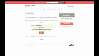 FREE On Page SEO Analyzer Tool