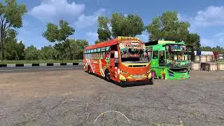 NALLAMANI MADURAI TO DINDIGUL BS6 BUS DRIVER IN ETS2 &hearts;️🔥| RK SIMULATOR I GAMEPLAY #nnn #ets2mods 