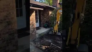 Landscaping #excavator #construction #work #design #trending #how #landscape