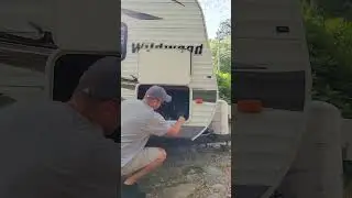 Replacing our RV storage door seals