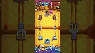 Xbow 2.9 cycle vs Elixir Golem | Clash royale 