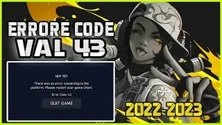 HOW TO FIX CODE VAL 43 ERROR IN VALORANT AND LAUNCH ISSUES |Secure boot and VGC| TUTORIALS