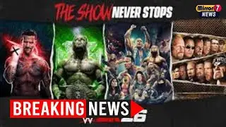 WWE 2K26 Revealed: CM Punk Leads Record-Breaking Roster and New Match Types