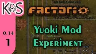 Factorio: Yuoki Mod Experiment - Co-op! Ep 1: The Grumpy Horse - Multiplayer 0.14