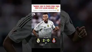 Madrid&rsquo;s Perfect Start 🔥 #RealMadrid #LaLiga #Mbapp&eacute; #HalaMadrid #Soccer #Vinicius #Football #UCL