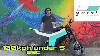 | YATRI MOTORCYCLE | PROJECT ONE | TESTDRIVE | ELECTRIC BIKE IN NEPAL | REVIEW|