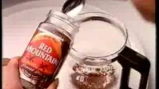 Old Advert for Red Mountain Coffee  - Sara Crowe