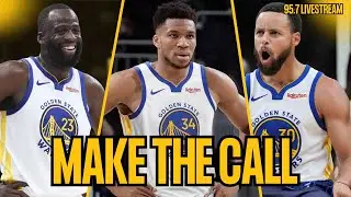 The Game Takes Radio Row While We Wait For Giannis To Join The Warriors | 95.7 The Game Live Stream