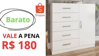 C&ocirc;moda Angra 5 Gavetas 1 Porta   Panorama M&oacute;veis
