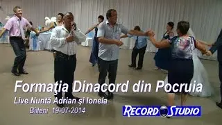 Gore si Formatia Dinacord din Pocruia LIVE colaj SARBA part.1 nunta Adrian si Ionela 19-07-2014