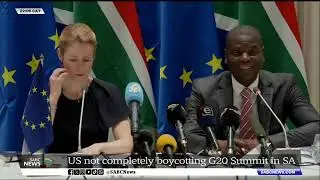 US not completely boycotting G20 Summit in SA
