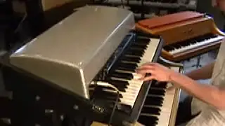 Fender Rhodes Rare 49 note Silver Sparkle Piano Bass Vintage Vibe