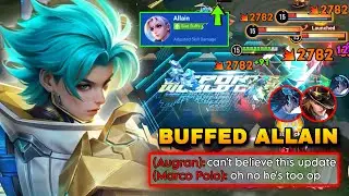 INTENSE MATCH! TRYING BUFF ALLAIN WITH THIS INSANE SUSTAIN BROKEN BUILD! | ALLAIN BUILD & ARCANA