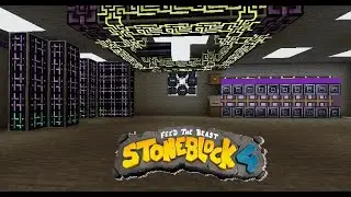 FTB Stone Block 4: Ep 17 (AE2 Autocrafting, World Engine Automation, and a World Engine Upgrade)
