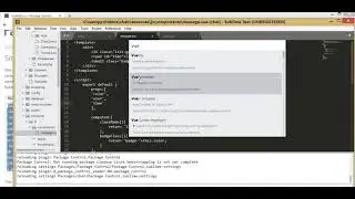 Texto resaltado(High lighting)en Sublime Text 3 para archivos .Vue (Configurando Sublime Text 3)
