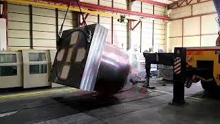 5000 Tons Hydraulic Press Cylinder with the weight 55 Tons
