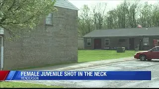 Juvenile victim in critical condition after being shot in the neck