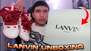 Распаковка недорогих кроссовок Lanvin Curb + фото на ногах