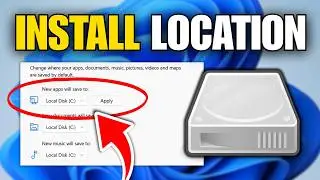 How To Change Default Install Location In Windows 11